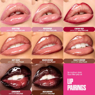 Delineador de labios Lip Contour Lip Stain for 12-Hour Wear - HUDA BEAUTY