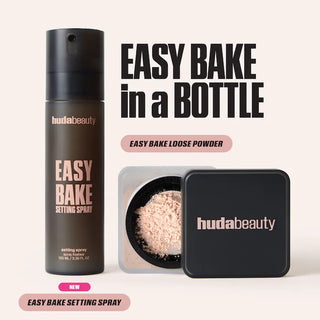 Fijador de Maquillaje Easy Bake Blurring Setting Spray with 16-Hour Wear - HUDA BEAUTY