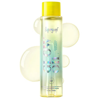Glow Oil SPF 50 Body Oil con Coco, Vainilla & Fig - Supergoop!