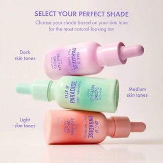 Autobronceador facial Self-Tan Face Drops - Isle of Paradise