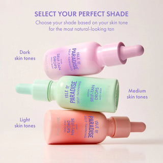 Autobronceador facial Self-Tan Face Drops - Isle of Paradise