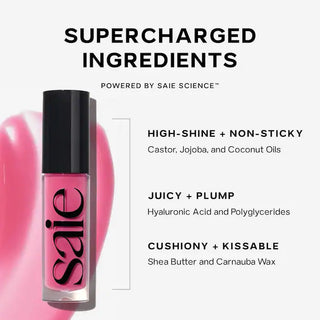 Glossybounce™ High-Shine Hydrating Lip Gloss Oil - Saie