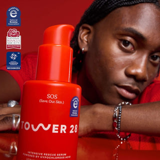 Sérum SOS Alivio intensivo del enrojecimiento con Ácido Hipocloroso - Tower 28