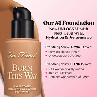 Base de Maquillaje Born This Way Undetectable Natural Finish - Too Faced