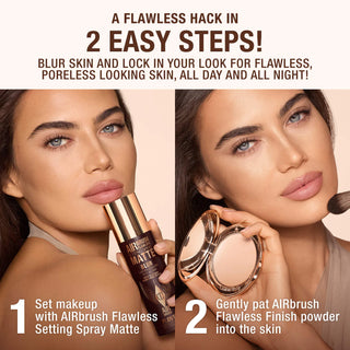 Fijador de Maquillaje Airbrush Flawless Matte Blurring & Waterproof Setting Spray - Charlotte Tilbury