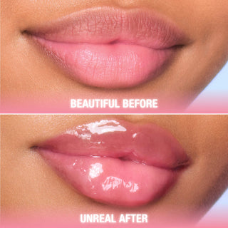 Labial Unreal Lips Healthy Glow Nectar Lip Oil + Hyaluronic Acid & Vitamin E - Charlotte Tilbury