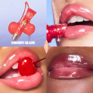 Labial Unreal Lips Healthy Glow Nectar Lip Oil + Hyaluronic Acid & Vitamin E - Charlotte Tilbury