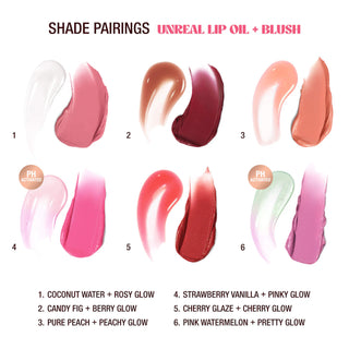 Labial Unreal Lips Healthy Glow Nectar Lip Oil + Hyaluronic Acid & Vitamin E - Charlotte Tilbury