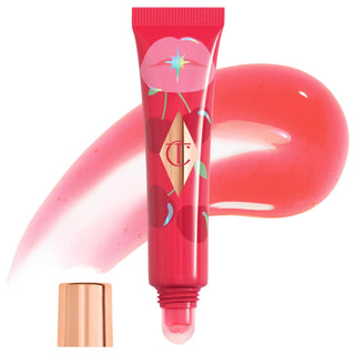 Labial Unreal Lips Healthy Glow Nectar Lip Oil + Hyaluronic Acid & Vitamin E - Charlotte Tilbury