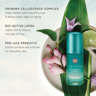 The Longevity Skin Strength + Resilience Serum: piel visiblemente más firme y suave - Tatcha