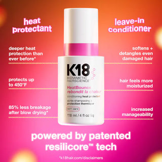 Acondicionador sin enjuague HeatBounce™ con protección térmica - K18