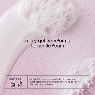 Kindly Clean Gel limpiador espumoso hidratante y calmante - Sincerely Yours