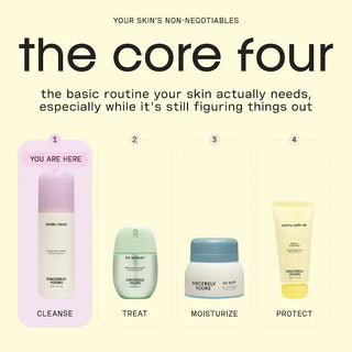 Kindly Clean Gel limpiador espumoso hidratante y calmante - Sincerely Yours