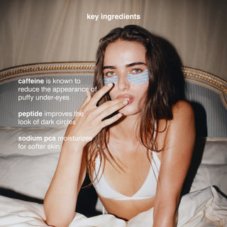 Parches de hidrogel Peptide Eye Prep Depuffing Eye Patches - rhode