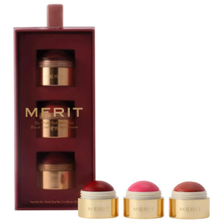 The Mini Flush Blush Balm Trio Set - MERIT