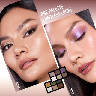Paleta Full face LIGHTWORK VII The Freedom Makeup Palette: Magnetica, Customizable, Apilable - Danessa Myricks