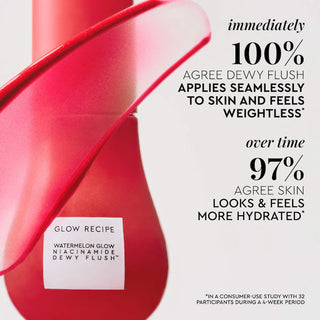 Rubor en sérum iluminador Watermelon Glow Niacinamide Dewy Flush  - Glow Recipe