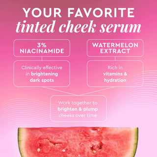 Rubor en sérum iluminador Watermelon Glow Niacinamide Dewy Flush  - Glow Recipe