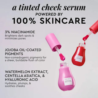 Rubor en sérum iluminador Watermelon Glow Niacinamide Dewy Flush  - Glow Recipe
