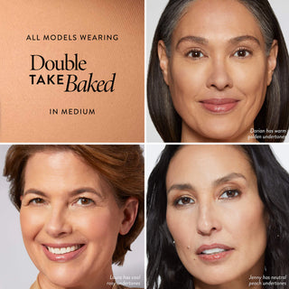 Base de Maquillaje en Polvo Double Take Full Coverage Baked - Laura Geller