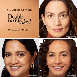 Base de Maquillaje en Polvo Double Take Full Coverage Baked - Laura Geller