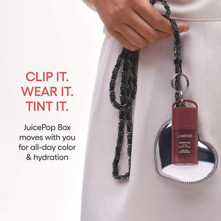 Labial JuicePop Box Lip Oil Stain 12HR Hydrating Tint - LANEIGE