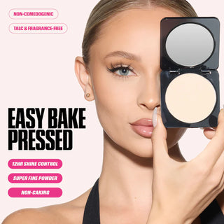 Polvos Fijadores Easy Bake Airbrush Matte Pressed Setting Powder - HUDA BEAUTY
