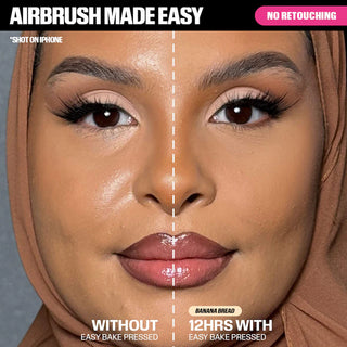 Polvos Fijadores Easy Bake Airbrush Matte Pressed Setting Powder - HUDA BEAUTY