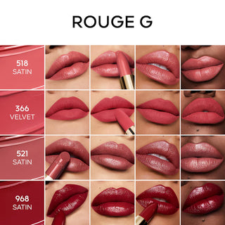 Rouge G Customizable Satin & Velvet Matte Lipstick - GUERLAIN
