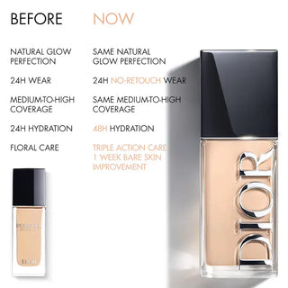 Base de maquillaje Forever Skin Glow Liquid Foundation 24HR Wear - DIOR