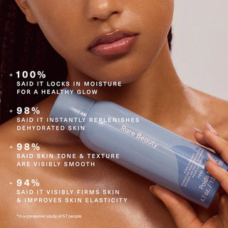 Find Comfort: Feel Seen — Mousse Corporal Hidratante que se transforma en Aceite ultraligero- Rare Beauty