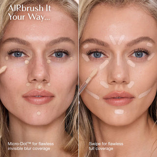Corrector Airbrush Flawless — efecto difuminado de larga duración a prueba de arrugas con Ácido Hialurónico - Charlotte Tilbury