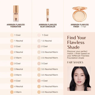 Corrector Airbrush Flawless — efecto difuminado de larga duración a prueba de arrugas con Ácido Hialurónico - Charlotte Tilbury