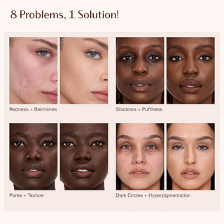 Corrector Airbrush Flawless — efecto difuminado de larga duración a prueba de arrugas con Ácido Hialurónico - Charlotte Tilbury