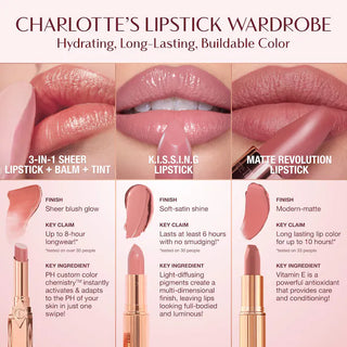 Labial Pillow Talk Long Lasting Blush Balm Sheer Lip Tint - Charlotte Tilbury