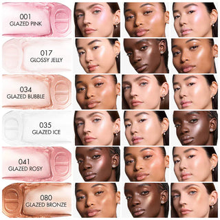 Bálsamo iluminador multiusos en barra Backstage Glassy Glow Stick  - Dior