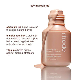Iluminador multipropósito Highlight Milk - Rhode