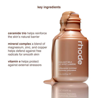 Iluminador multipropósito Highlight Milk - Rhode