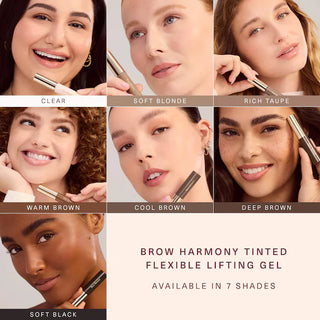 Gel para cejas look laminado Brow Harmony Flexible - Rare Beauty