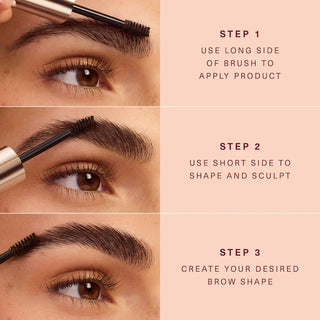 Gel para cejas look laminado Brow Harmony Flexible - Rare Beauty