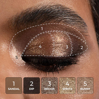 Paleta de Sombras Tan Eyeshadow Palette - Natasha Denona