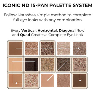 Paleta de Sombras Tan Eyeshadow Palette - Natasha Denona