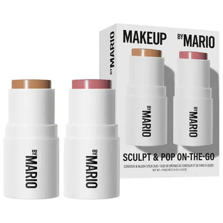 Set Rubor + Bronzer Mini Sculpt & Pop On The Go - MAKEUP BY MARIO