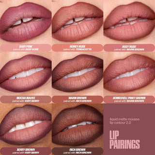 Labial Liquid Matte Mousse Soft Blur Lip Cream - HUDA BEAUTY