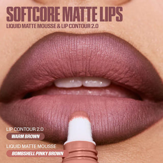 Labial Liquid Matte Mousse Soft Blur Lip Cream - HUDA BEAUTY