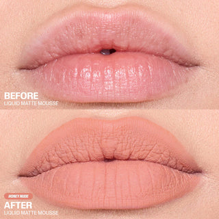 Labial Liquid Matte Mousse Soft Blur Lip Cream - HUDA BEAUTY