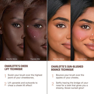 Rubor Efecto Radiante Airbrush Flawless Blush Blur - Charlotte Tilbury