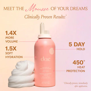 Mousse Voluminizadora y Protectora de cabello Dreamriser - Dae