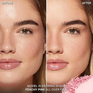 Peach Perfector: Polvos sueltos fijadores con efecto difuminador - Too Faced