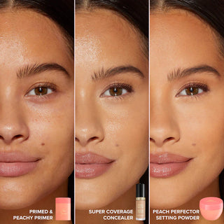 Peach Perfector: Polvos sueltos fijadores con efecto difuminador - Too Faced